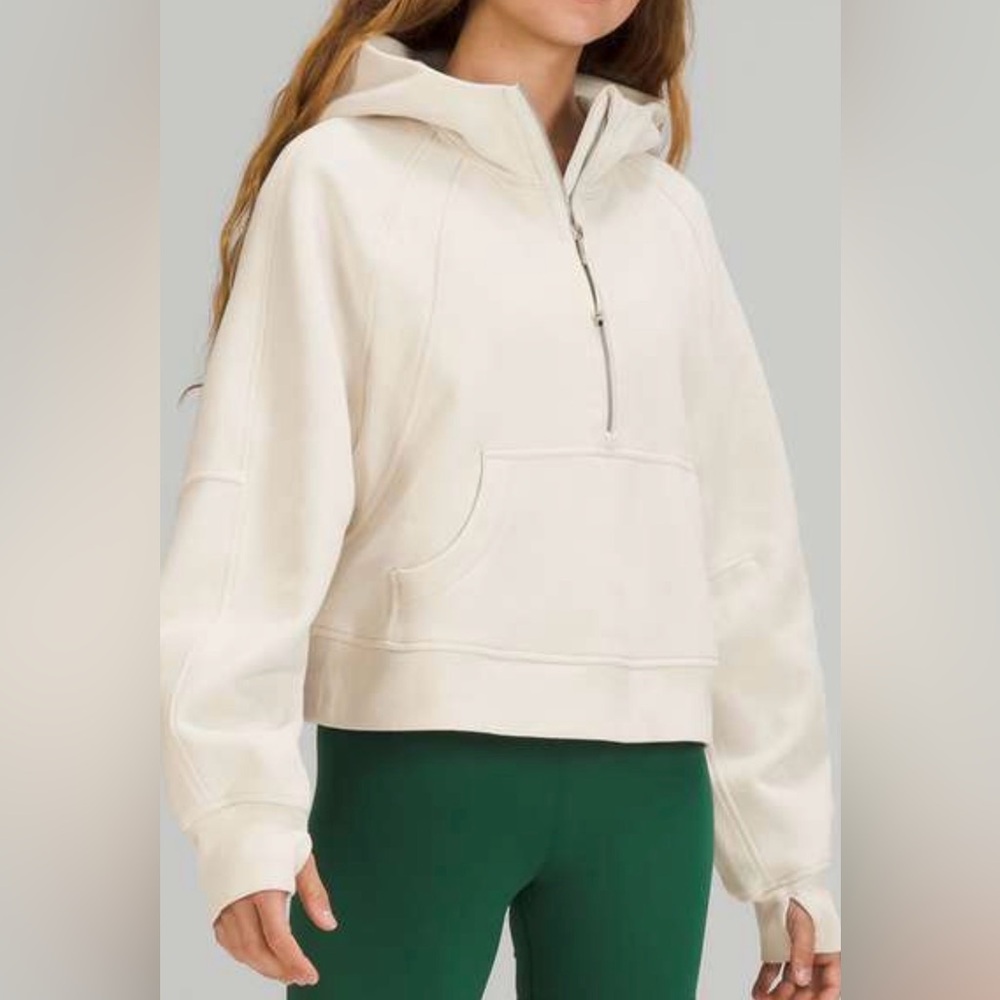 Lululemon Cropped Scuba Hoodie